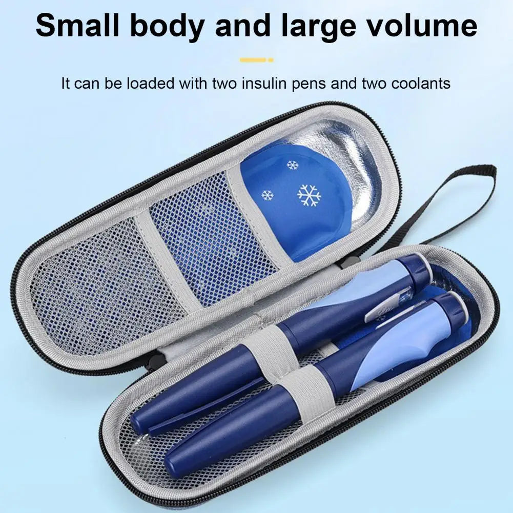 Insulin Cooler Travel Case Diabetic Medication Storage Bag Insulated Cool Organizer for Insulin Pen And Supplies Portable Coolin