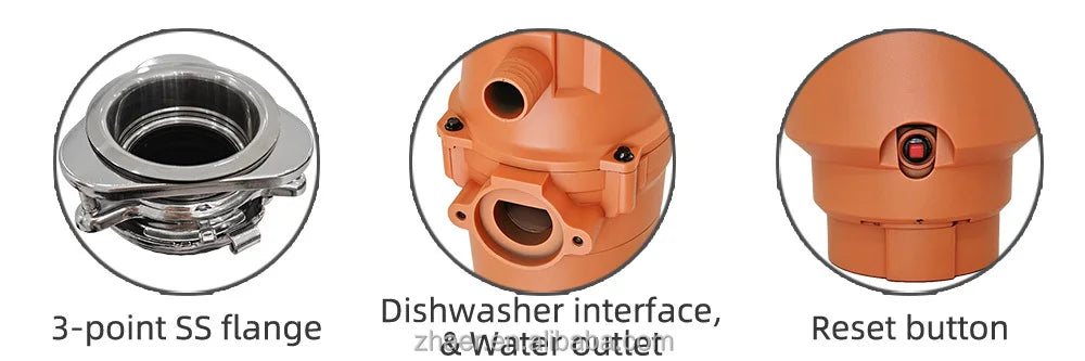 0.5HP 370W Food Waste Disposer Standard Sample CE CB 220-240V Fast Dispatch Source Factory OEM Source Distributor Test