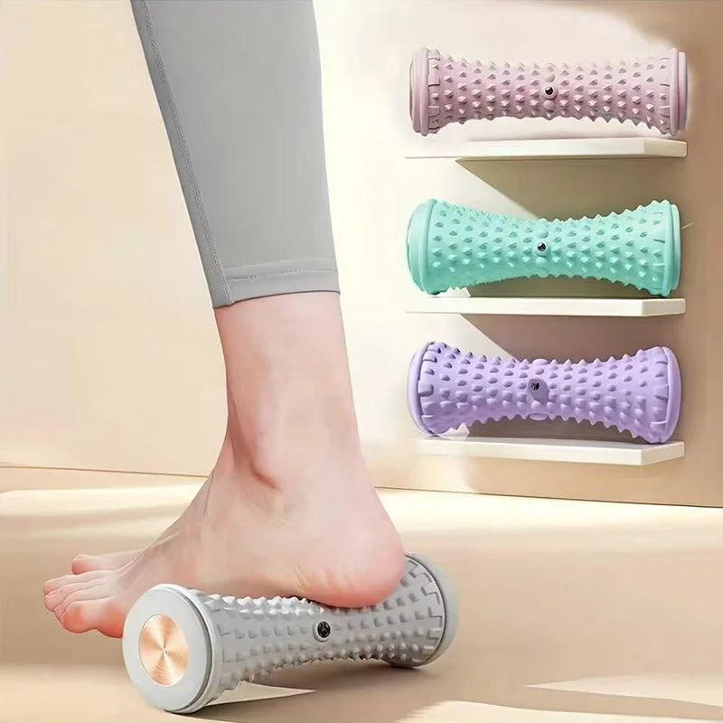 Foot fascia roller, foot massage roller, flat foot trainer - suitable for yoga and fitness enthusiasts