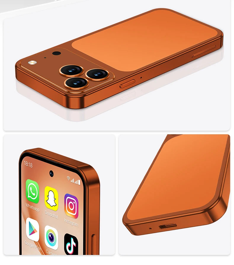 SERVO S45 PRO 4G LTE Mini Smartphone 4.5" Screen Android10.0 OS 3GB+64GB WiFi Hotspot 2MP Camera 2 SIM Card Pocket Smart Phones