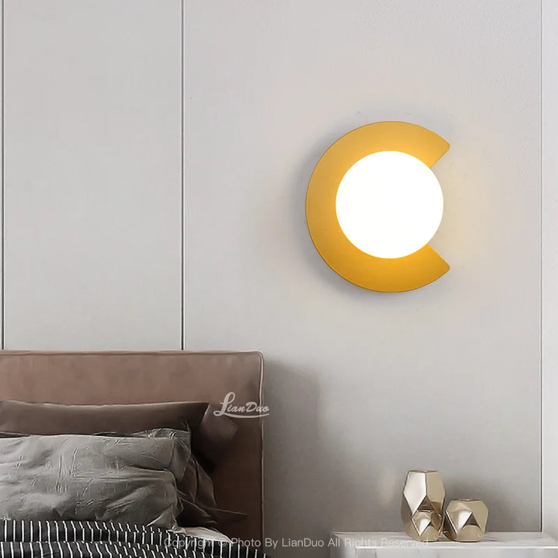 Bedside Wall Lamp for Bedroom Stairs Indoor LED Wall light Wall Sconce Home with G9 Light Bulb Living Room Gold Black Lighting