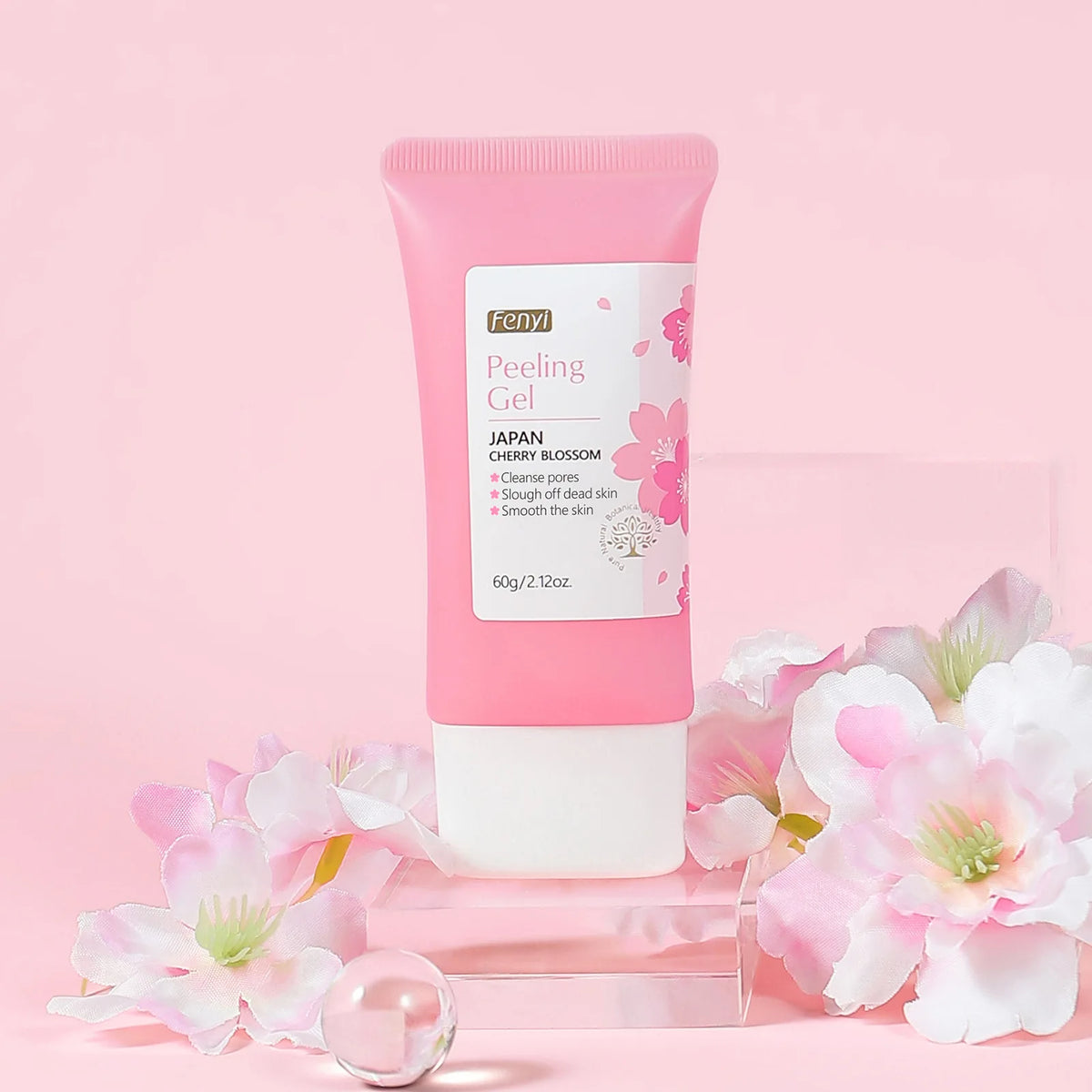 Sakura Peeling Gel Facial Exfoliation Cleans Pores Moisturizing Oil Control 60g