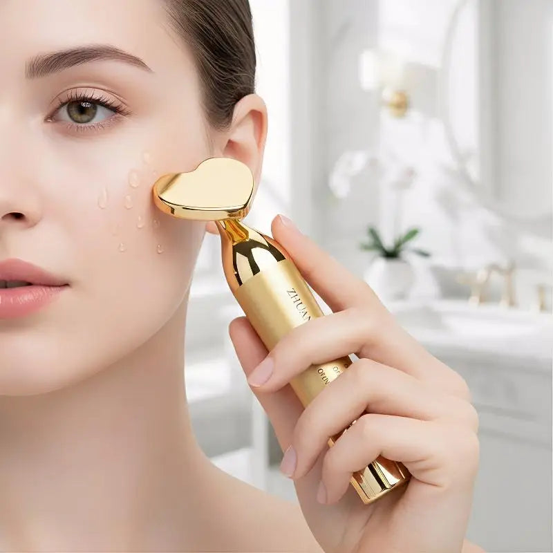 Facial Beauty Device Electric Face Lifting Anti Wrinkle Eye Massage Cream Introducer Skin Rejuvenation Anti Aging Skincare Tool