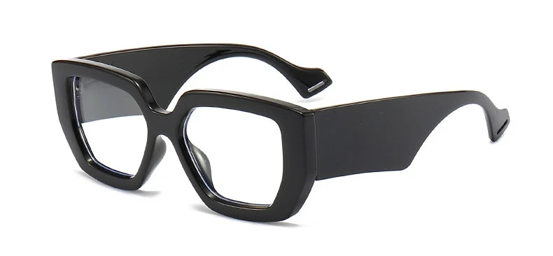 Square Reading Glasses For Women Optical Lens Prescription Men's Eyeglasses Big Thick Frames Presbyopic Eyewear Trendy