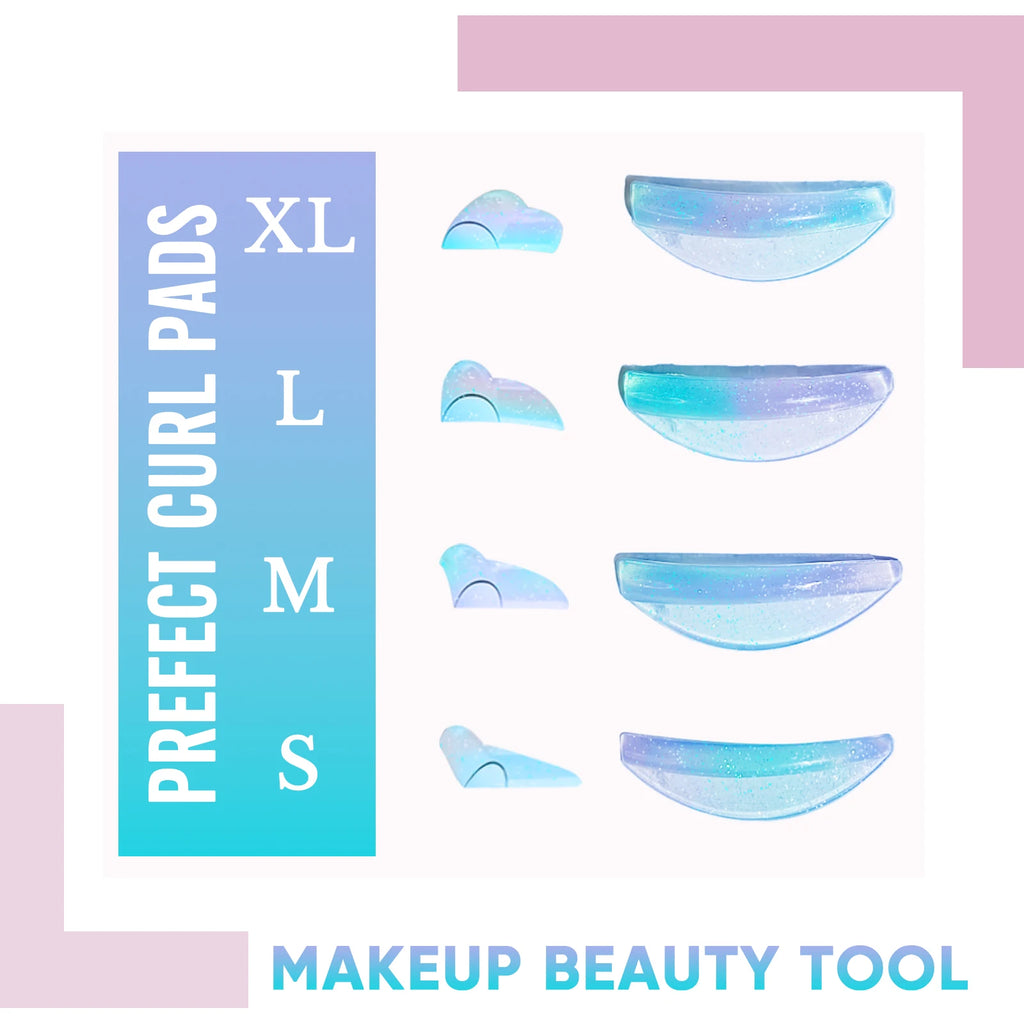 PERMANIA New Lash Palette Silicone Lashes Rod Shield Eyelash Curler Adhesive Lash Lift Pad Makeup Eyelash Lifting Tools