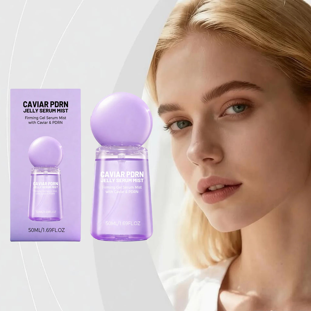 Collagen Peptide Jelly Essence Mist Spray Smooths Moisturize Dry Lines Nourish Hydrating Soft Facial Pores Skin Serum Spray 50ml