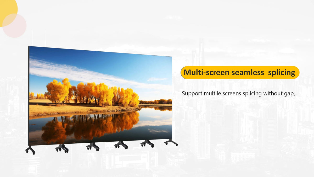 G-T5 Series Smart Poster LED Screen Double-Sided Indoor 750x2000mm High-End Movable Vertical Display P1.25/1.56/1.9/2.5/2.6/2.9