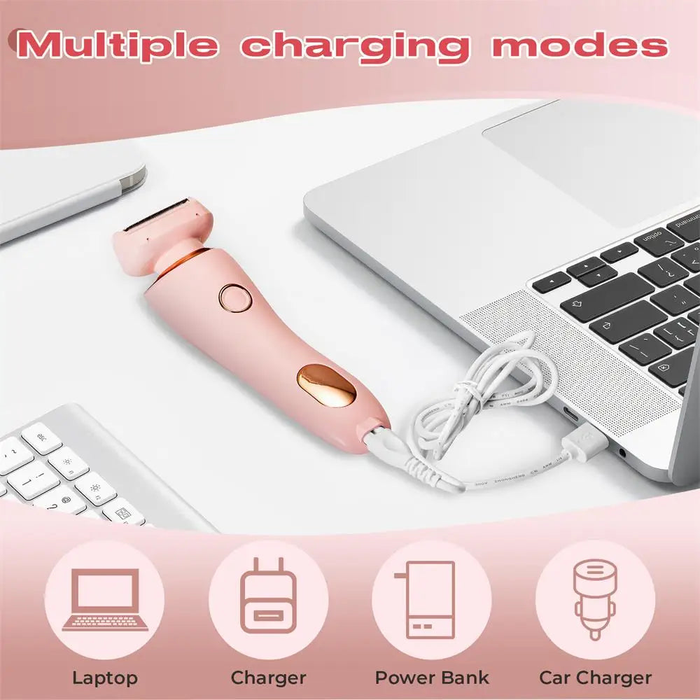 Lady Hair Removal Device Bikini Trimmer Electric Hair Shaver Epilator for Whole-Body Legs,Underarm,Arms Hair Remover