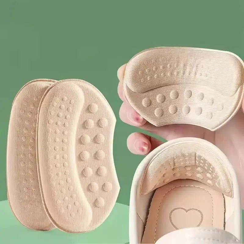 2/4PCS Soft Heel Grips for High Heels Anti-Chafing Cushion Pads Pain Relief Comfortable Shoe Inserts Heel Protectors
