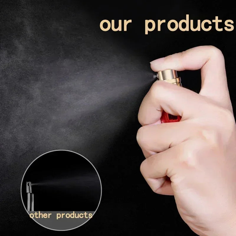 10ml Crocodile Luxury Leather Glass Perfume Spray Bottle Mini Refillable Perfume Atomizer Portable Empty Traveling Refill Bottle