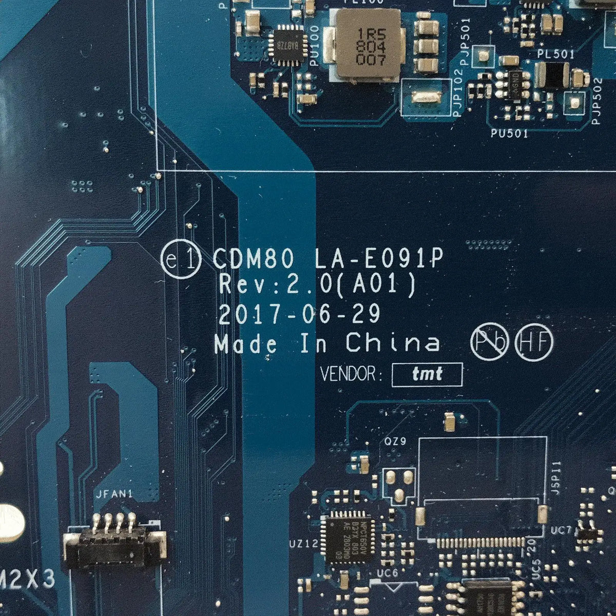 Notebook Mainboard For Dell Latitude 5580 00C098 0V6V32 0M3HDV 0Y2K9C LA-E091P Laptop Motherboard i3 i5 i7 6th 7th Gen CPU