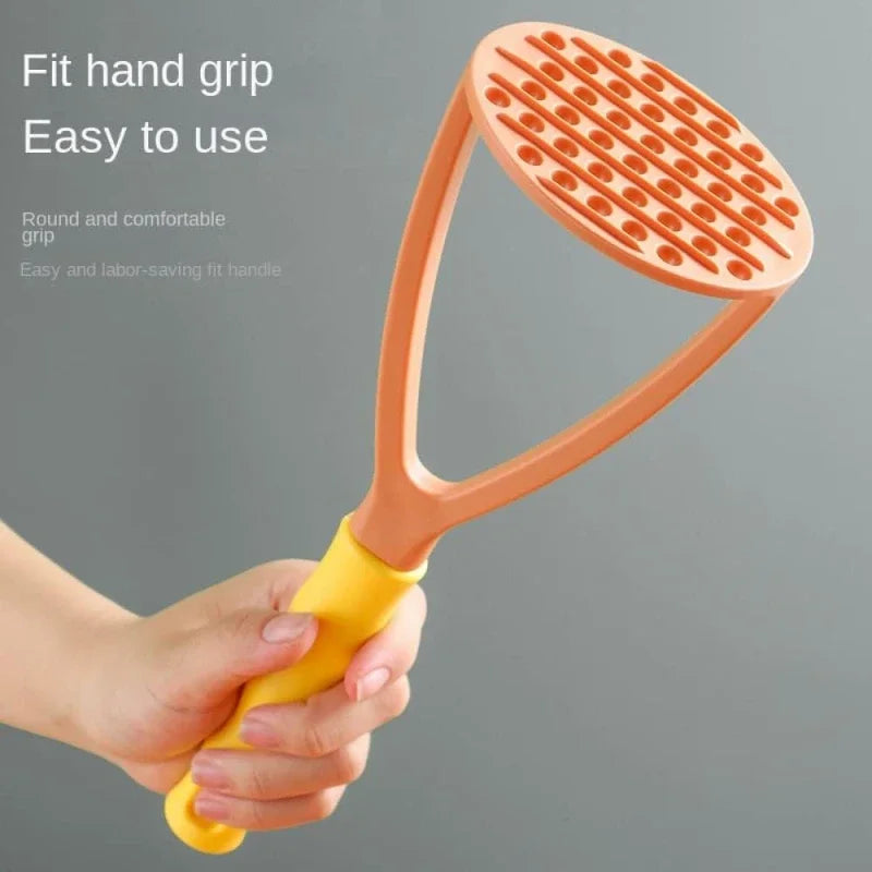 Long Handle Potato Masher Pressure Mud Machine Fruit Vegetable Masher Tool Kitchen Gadgets Machucador Картофельная давилка
