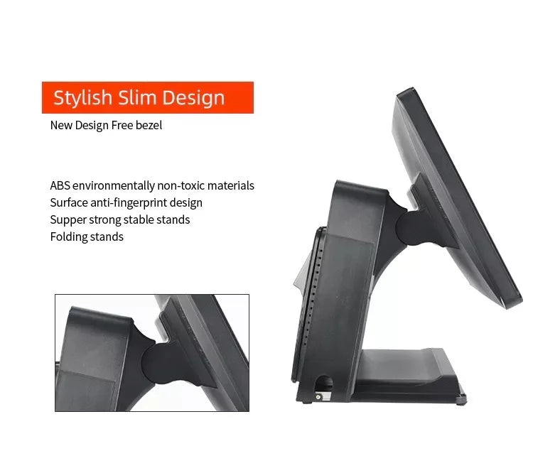 All-in-one Touch Screen POS Cash Register For Supermarket Cashier With Windows/Android OS