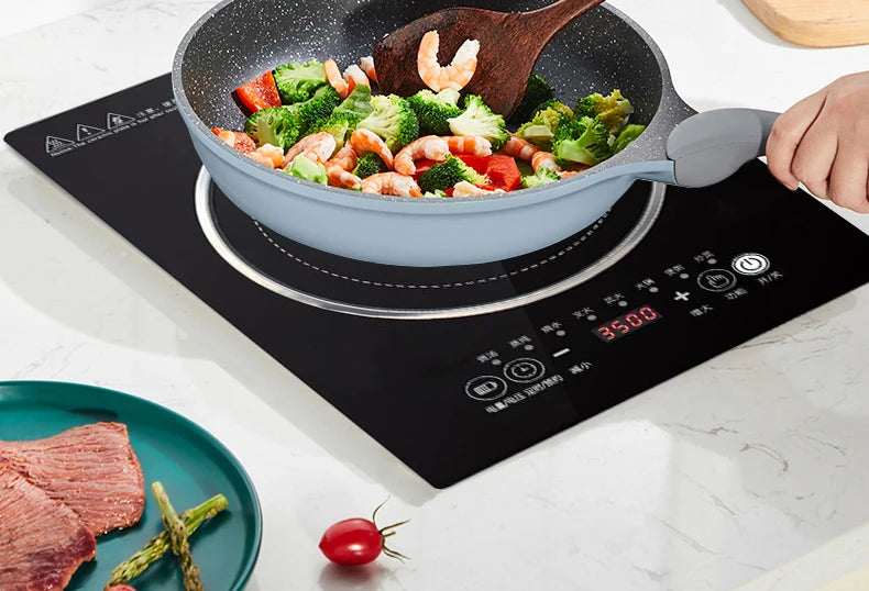 Embedded induction cooker single stove inlaid fire concealed electromagnetic stove  induction cooktop