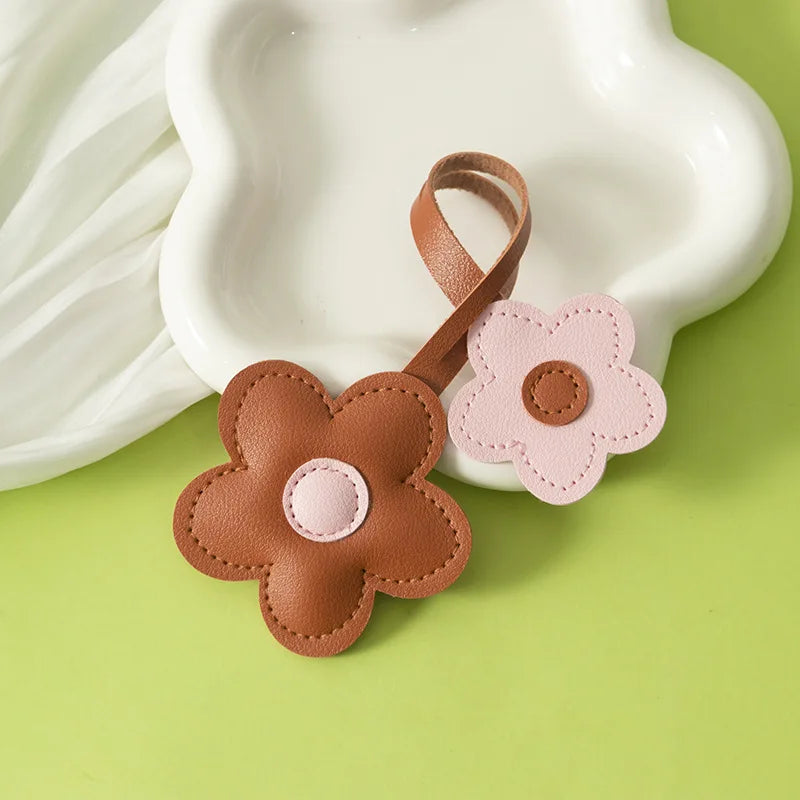 Cute Cartoon Duck Bag Charm High Quality Cute Leather Fashion Charm Bag Keyring Backpack Decoration Accessories Gifts