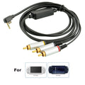 AV RCA 3RCA Ypbpr 5RCA Cable for PSP 2000 3000 Game Console Connect TV Audio and Video Wire Plug Adater Extend Line Length 3m