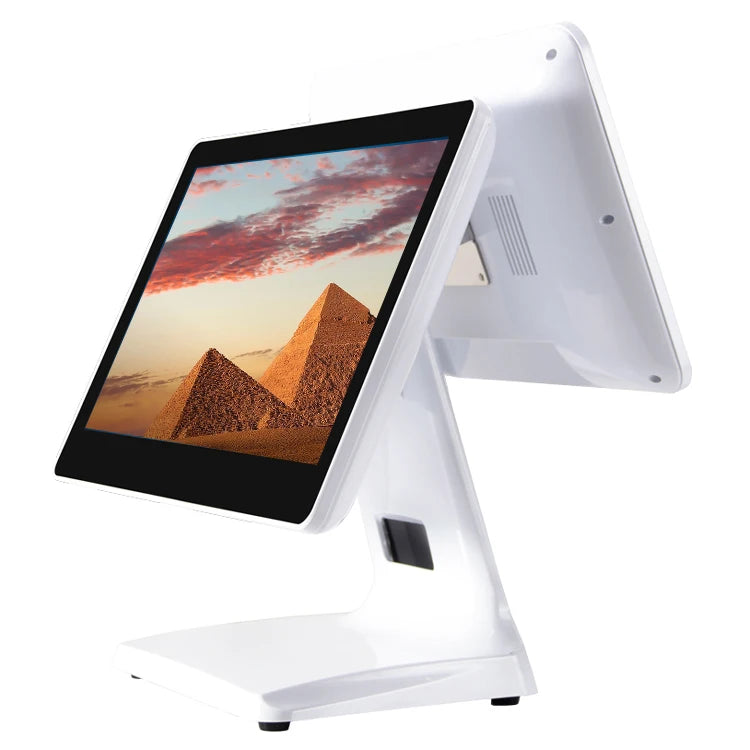 15 Inch POS Terminal for Restaurant Ordering Android Touch Screen POS All in One With Dual Display