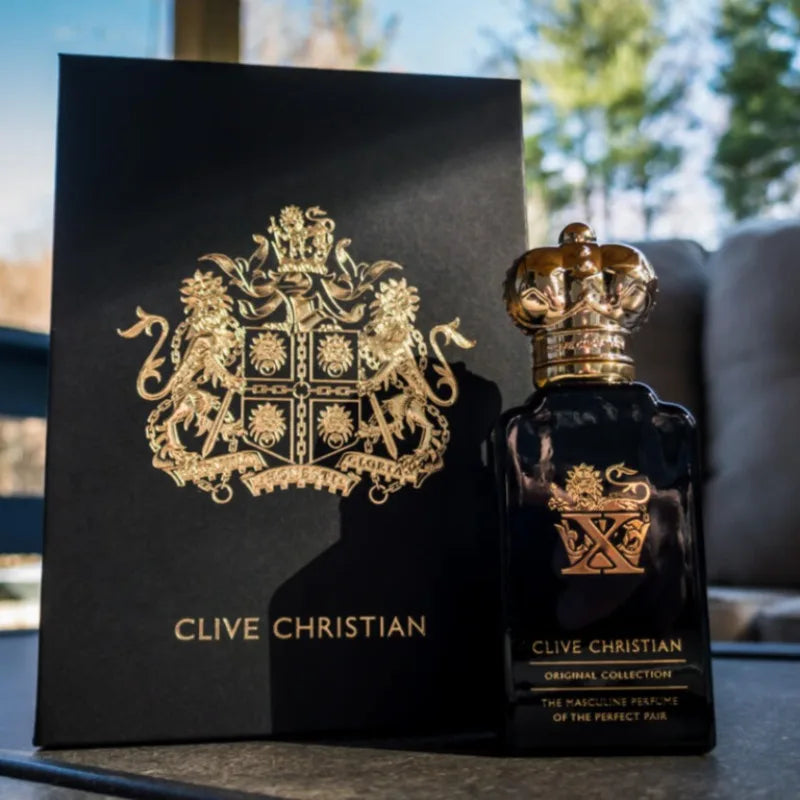 Clive Christian Woody Fresh Unisex Perfume 50ml – Long Lasting Elegant Fragrance with Peach Jasmine Rose Sandalwood Amber Musk