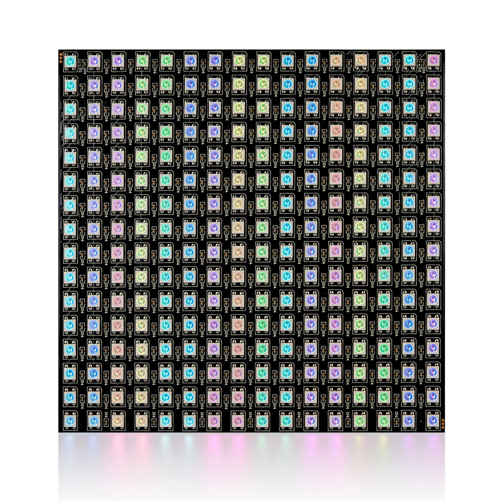 WS2812B RGB 16x16 8x32 Pixel Panel Screen 1-5 Pcs 256 Pixels WS2812B ECO Individually Addressable Digital Flexible Programmed 5V