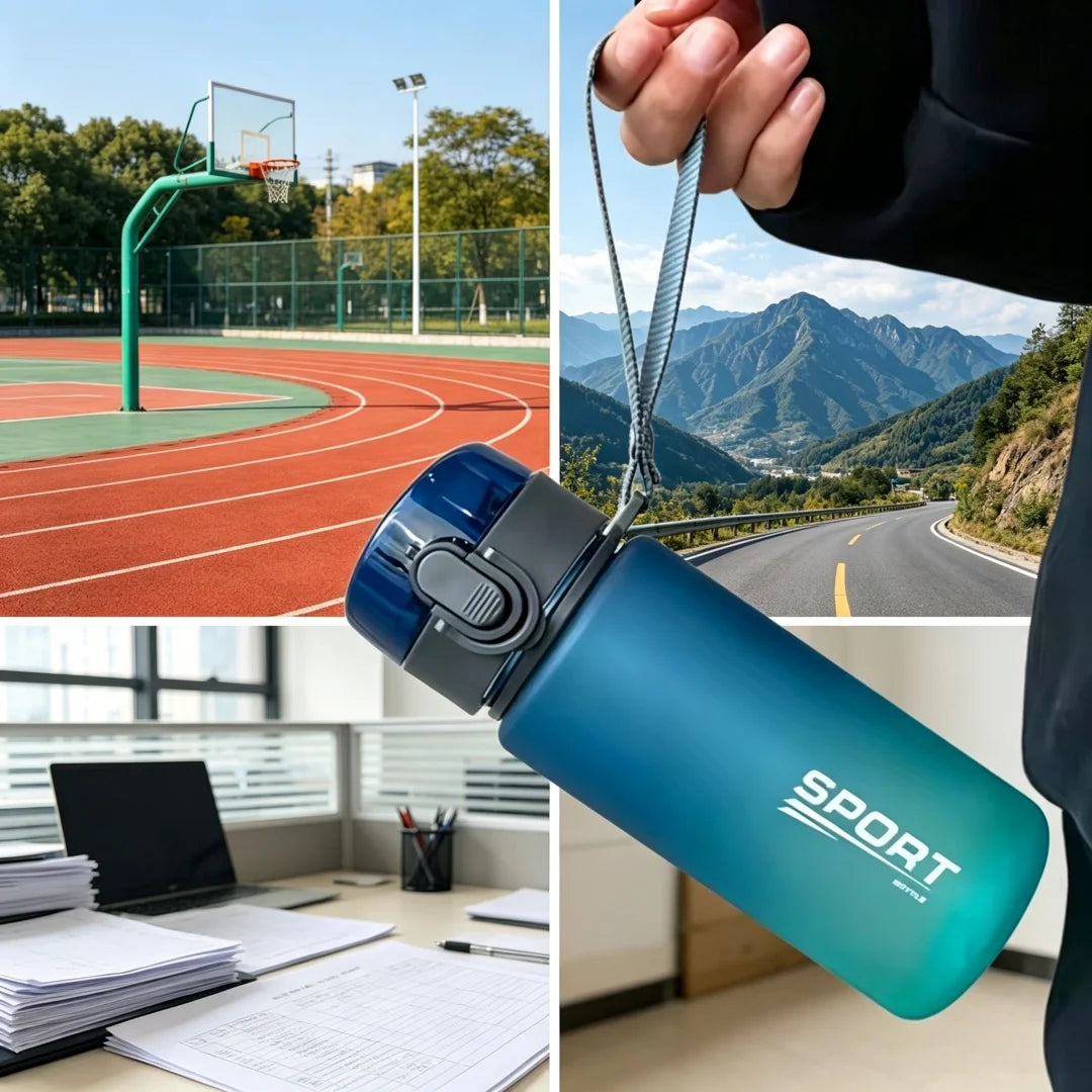 400ML/560ML Brand BPA Free Leak Proof Sports Water Bottle High Quality Tour Hiking Portable My Favorite Drink Bottles Durable