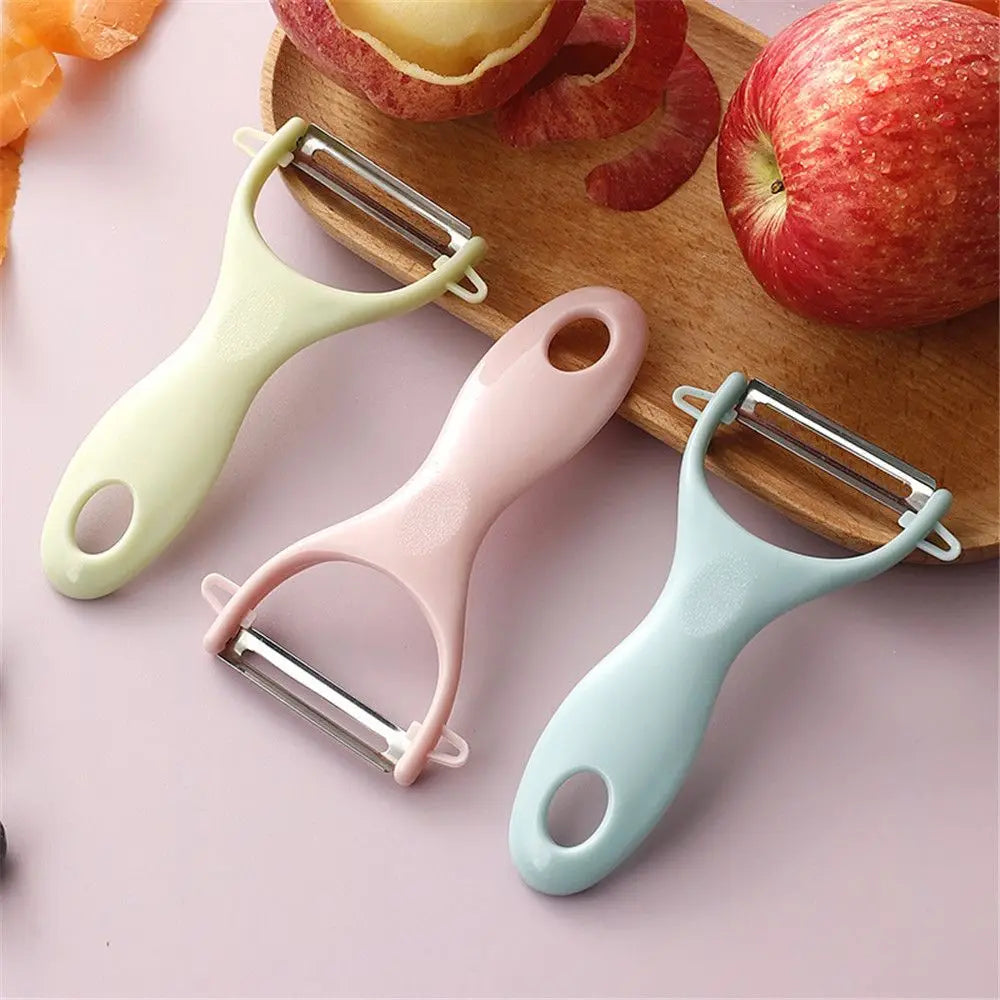 Household Kitchen Gadgets Fruit Vegetable Tool Stainless Steel Planer Cucumber Slicer Planer Potato Peeler