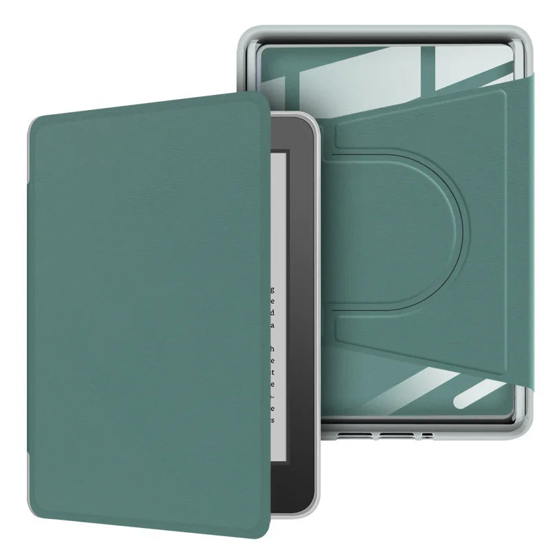 For Kindle 11th Generation Case 2024 RS23CV 360° Rotatable Magnetic Detachable Acrylic Case For Kindle 11th Gen C2V2L3 6" Funda