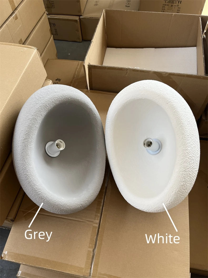 Japanese Resin Ceiling Lamp With E27 Light Bulb Led DownLight for Bedroom Living Dining Room