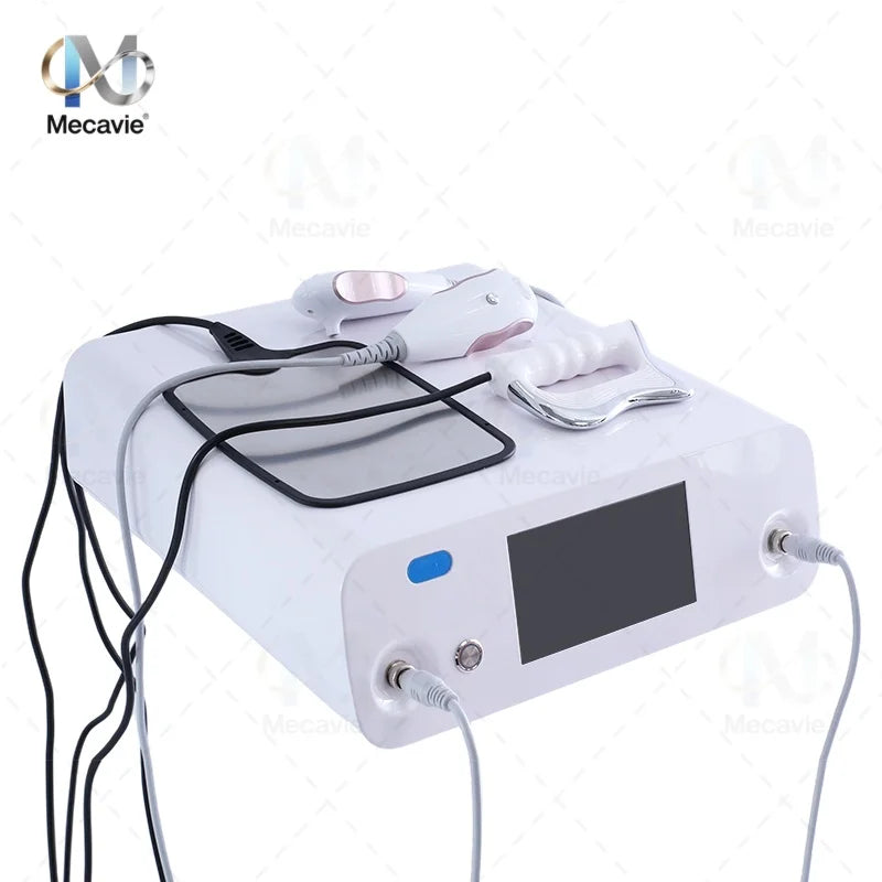 Mecavie 448KHz High RF Therapy Machine 500W Deep Thermal System 4 Probes (CET/RET)  Body Sculpting Pain Relief Facial Lifting