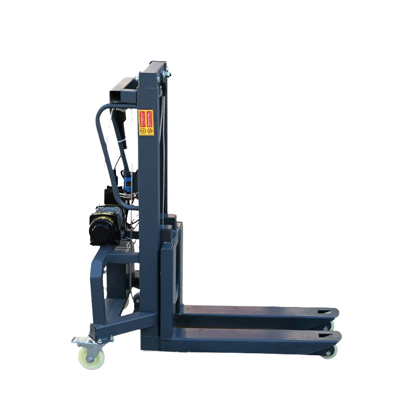 Portable Lifting Platform, Manual Hydraulic Warehouse Hoist, Small Loading Flatbed Vehicle