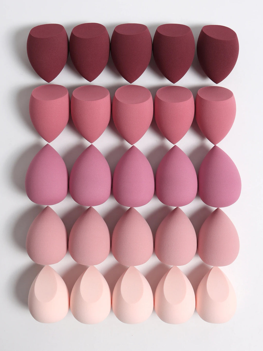 25 Beauty Eggs (Makeup Sponges), Foundation Makeup Mixed Beauty Sponges, Flawless Application for Liquid, Cream and Powder, Multi-Color Makeup