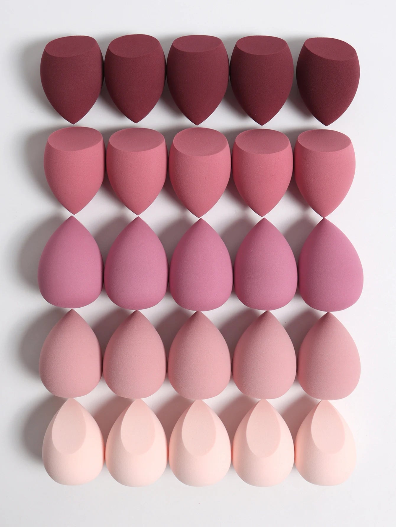 25 Beauty Eggs (Makeup Sponges), Foundation Makeup Mixed Beauty Sponges, Flawless Application for Liquid, Cream and Powder, Multi-Color Makeup