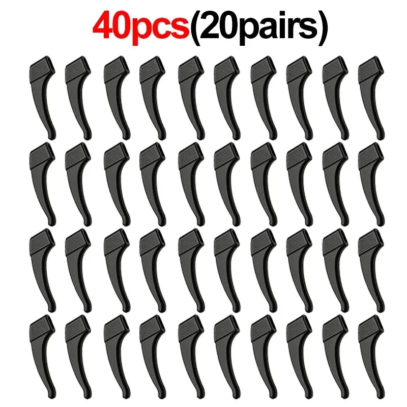 Silicone Ear Hook Anti-slip Glasses Leg Ear Sleeve Bracket Fastener Sunglasses Accessories Grip Anti-fall Eyewear Holder