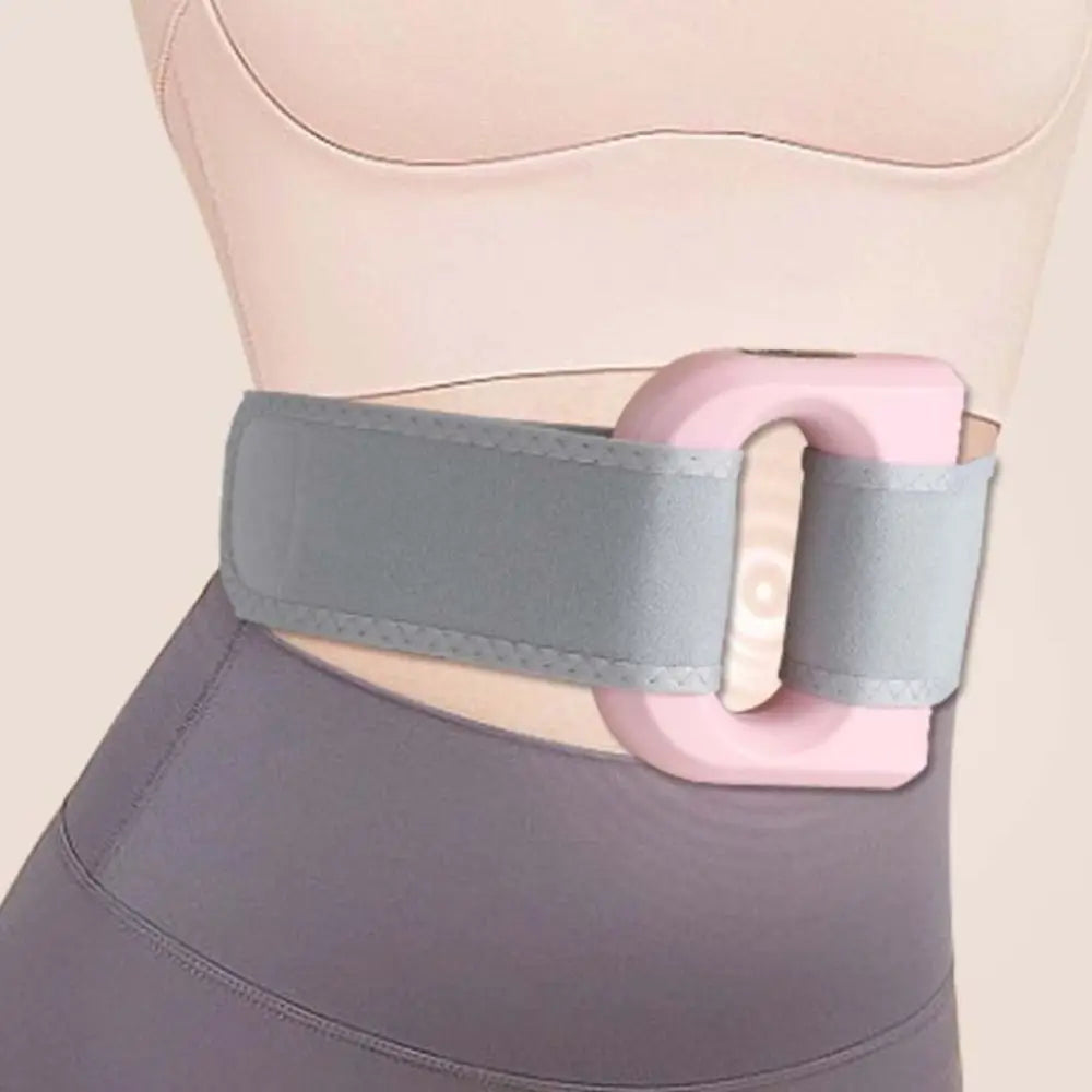 Portable Electric Fascia Massage Ring Ergonomic Adjustable Speed Electric Body Slimming Machine Fat Burning with Belt
