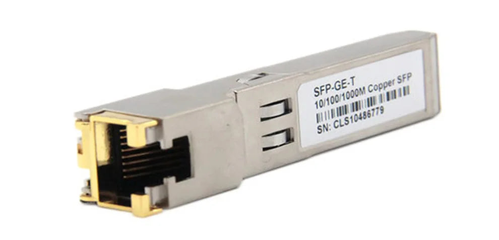 SFP Module Ethernet Port SFP Module RJ45 Switch GBIC 10/100/1000M Connector SFP Copper RJ45