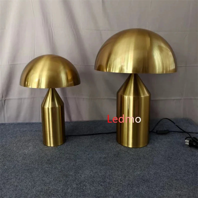 Italian Designer Mushroom Table Lamp Led Desk Light