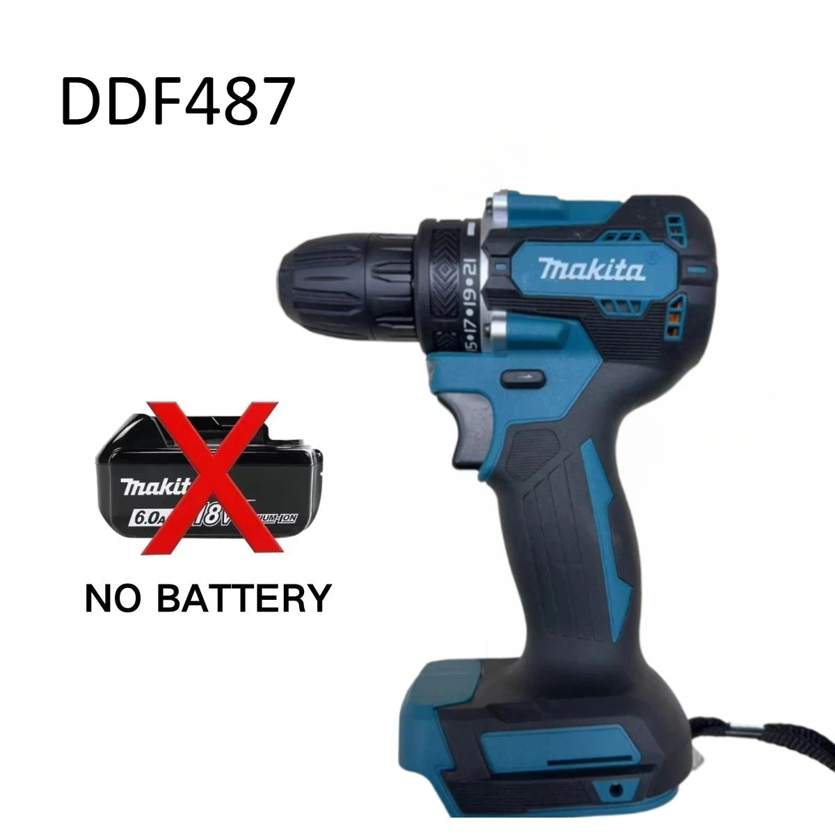 Makita  For Makita Battery Brushless Electric Impact Hammer Drill Angle Grinder Electric Circular Saw Combo Kits Power Tool
