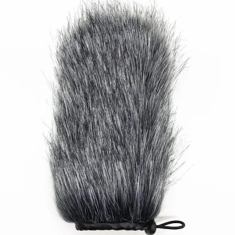 MF2 Furry Windscreen Wind Cover Microphone Windscreen Foam Cover 9-24cm for Mic Windproof Wind Screen Mic Windscreen
