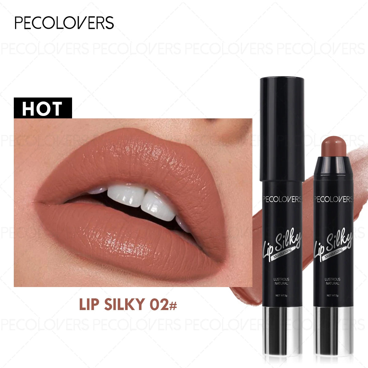 Moisturizing Lipstick Pen, Long-lasting Moisturizing, Rotating Lipstick Pen, Plump and Charming Lips, Lipstick Cosmetics