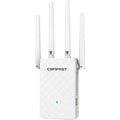 COMFAST 300Mbps WiFi Repeater Signal Booster 2.4GHz Wireless Internet Amplifier Long Range Extender with 4 Antennas for Home Off