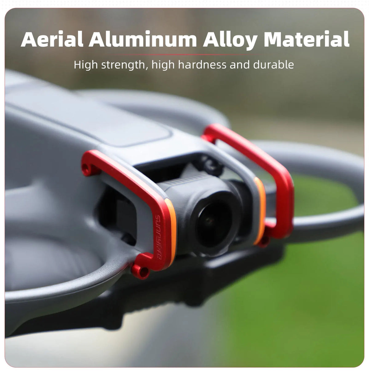 FOR DJI AVATA 2 Gimbal Bumper Aluminum Alloy Gimbal Guard Bump-resistant Camera Lens Protection for DJI Avata 2 Accessories