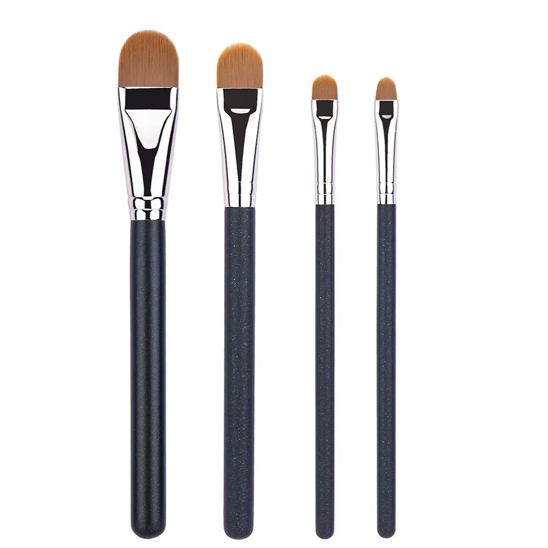 4 Types Sizes Upgraded Ultra-thin Foundation Concealer Makeup Brush Professional Liquid Foundation Cream Concealer Make-up Tool