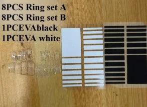 Ring Adjustment Pad Ring Size Adjuster Fixed Reduction Pad Invisible Ring Holder Retainer Shrinker for Large Rings