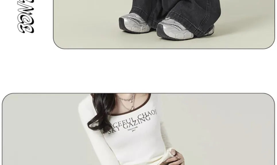 Black Gray Multi Pocket Cargo Jeans Women's Y2K Gothic Baggy Harajuku Oversize Denim Trousers Washed Straight Leg Wide Leg Pants