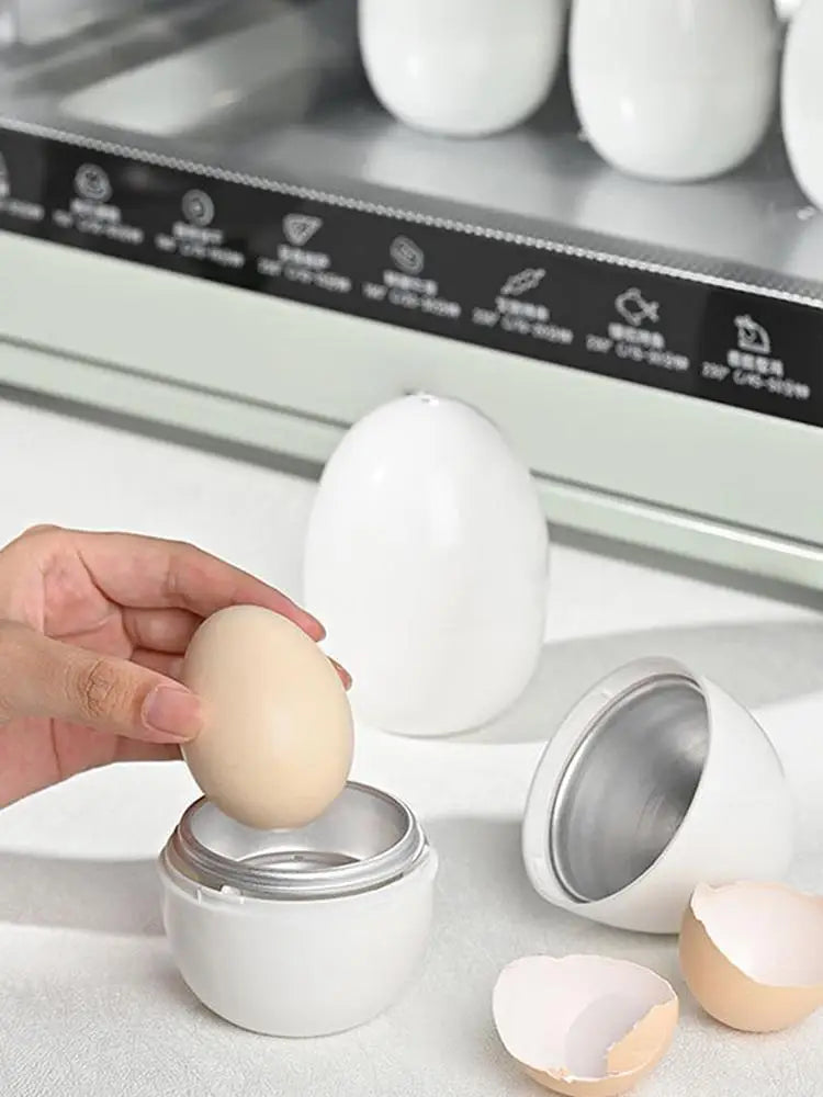 Microwave egg cooker Microwave Egg Boiler Egg Steamer Hard Soft Boiled Eggs cooker for Quick Egg Boiling Cooking Kitchen Gadgets
