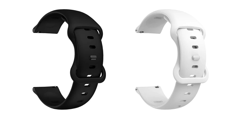 Strap For Amazfit GTS 2/4/3/GTS 2/4 Mini/GTR 4/2/2e 20mm/22mm Watch Silicone Sport Bracelet Amazfit bip 5 3/S/u pro Series band