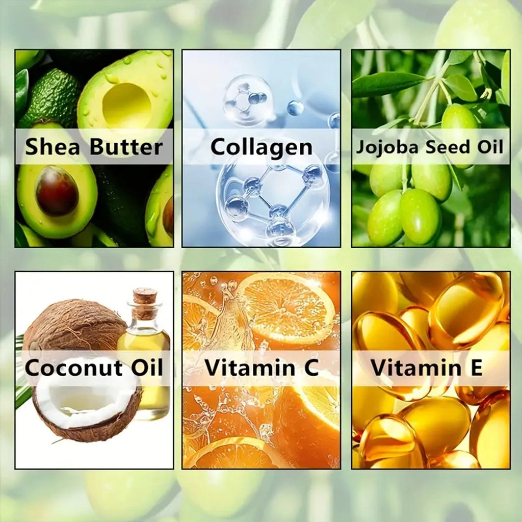 Shea Butter & Collagen Nourish Cream | Botanical Lipid Fusion | Deep Hydration + Healthy Glow Revival