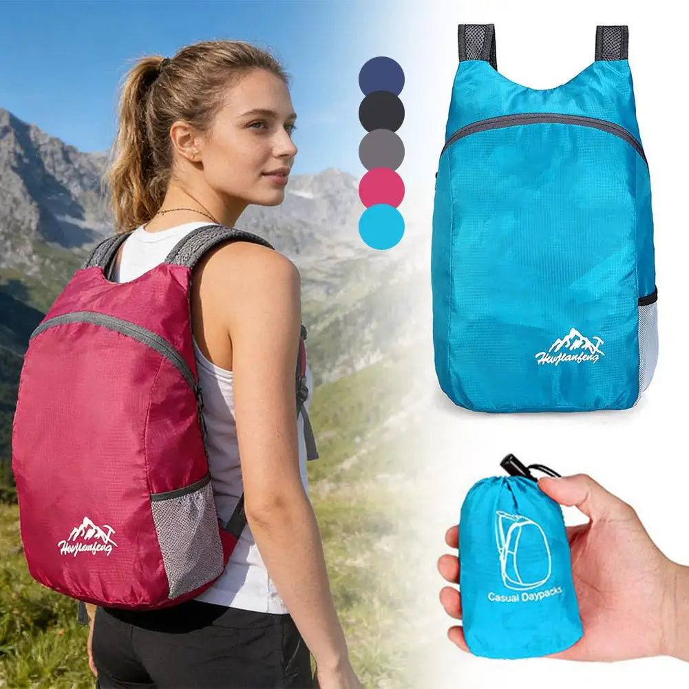 Ultralight Folding Bag Men Women Waterproof High-volume Portable Backpack Lightweight Travel Bags Outdoor Sports Daypack