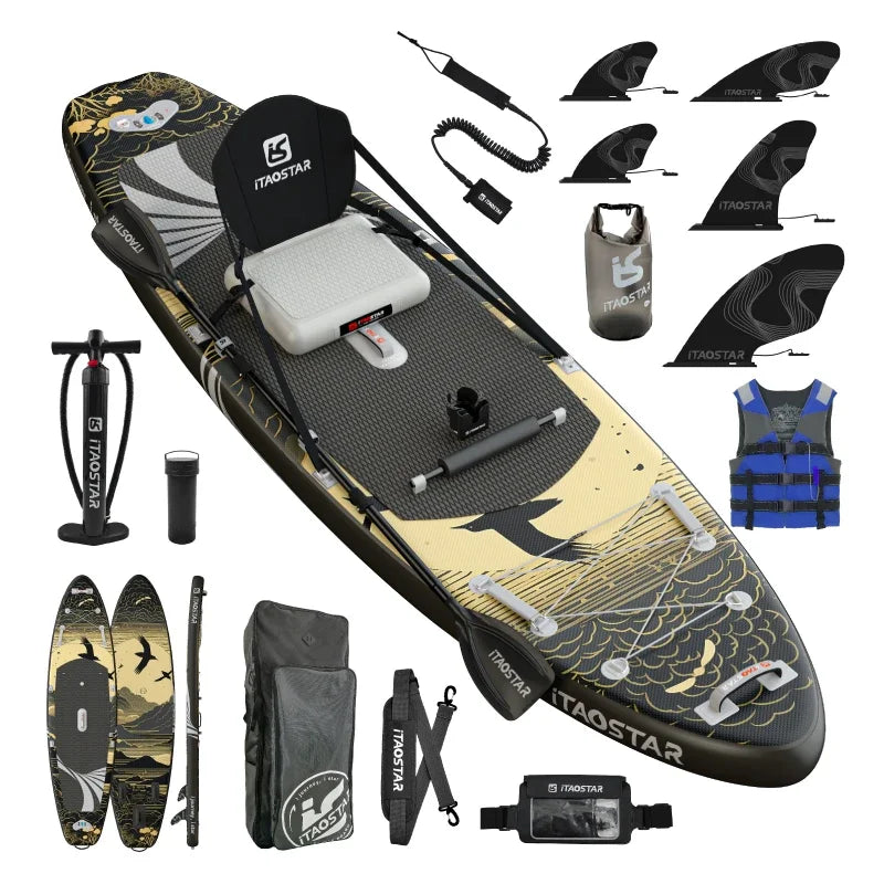 Inflatable Paddleboard SUP Surf Yoga Stand Up Paddleboard
