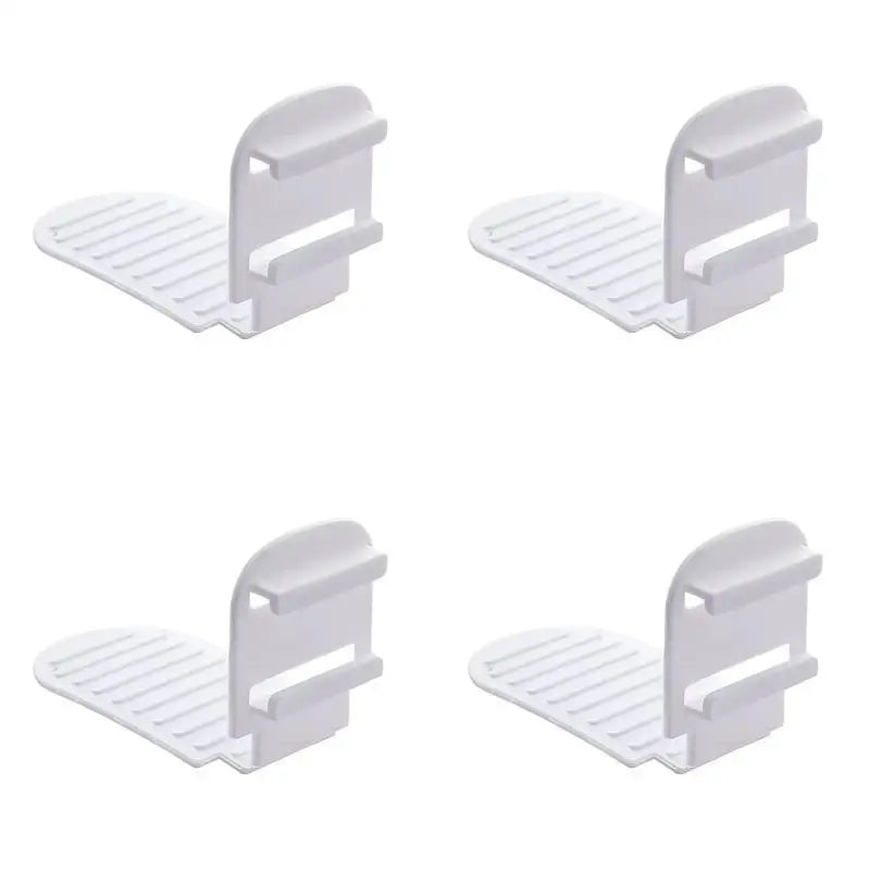 4Pcs Folding Bed Sheet Bed Cover Holder Non-slip and Easy To Install Adjustable Bed Sheet Anti-running Fixing Clip Single