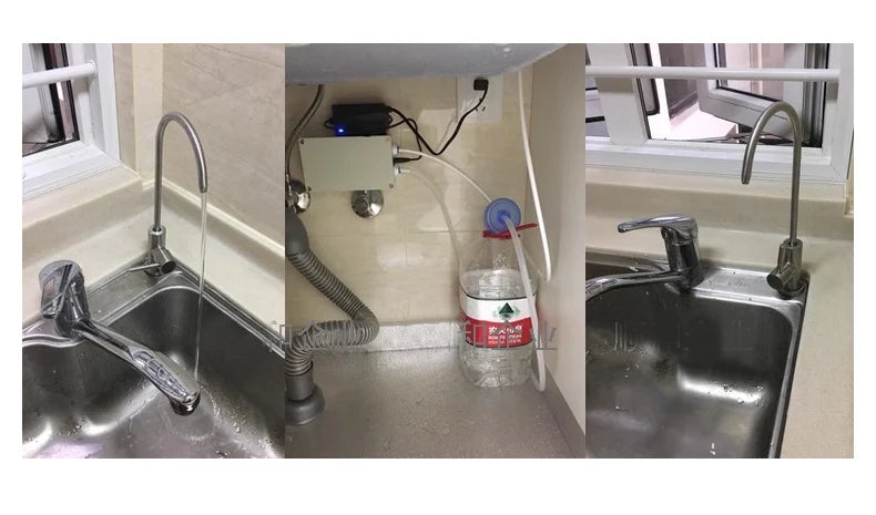 12V Electric Caravan Galley Water Pump 1.5 L/min Automatic Suction for Motorhome Boat Bottled Water System